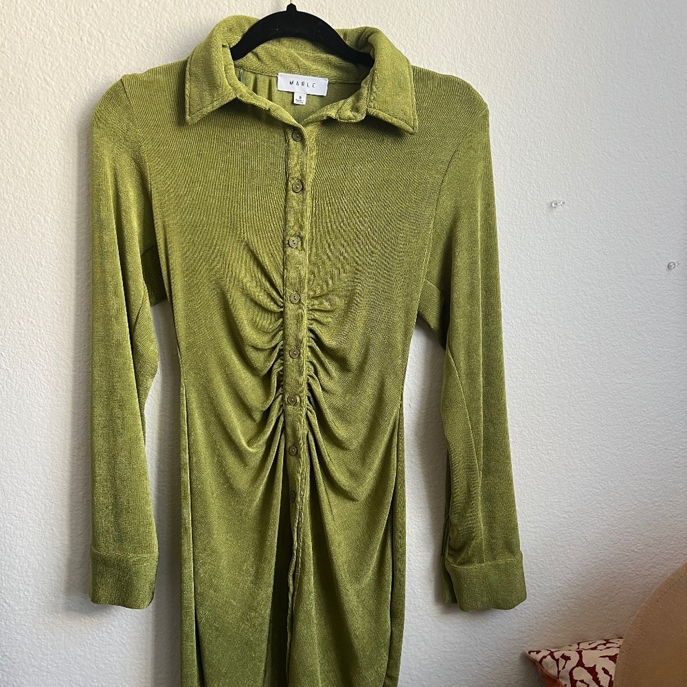 Green dress